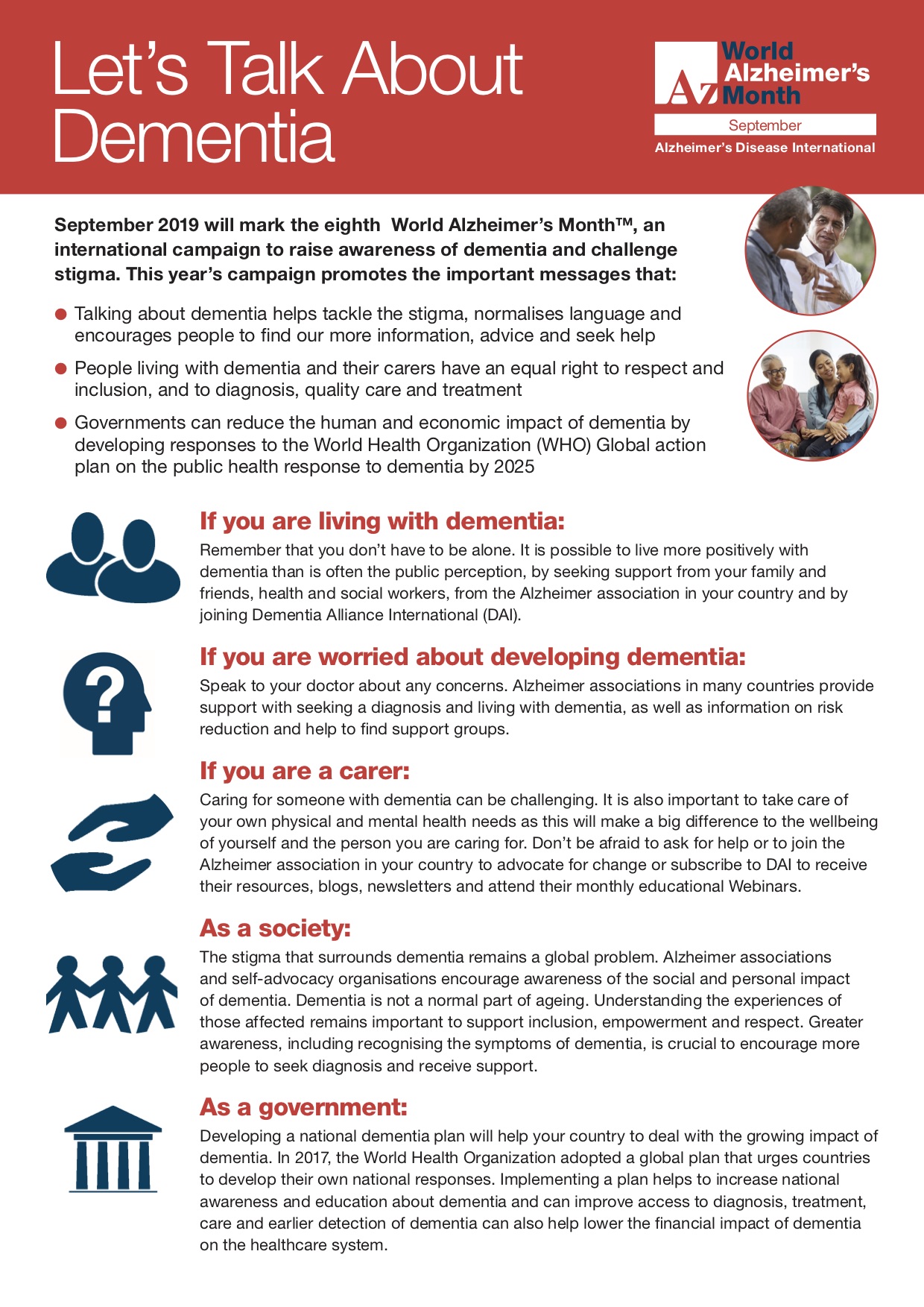 Let’s Talk About Dementia KKL Advice & Solutions